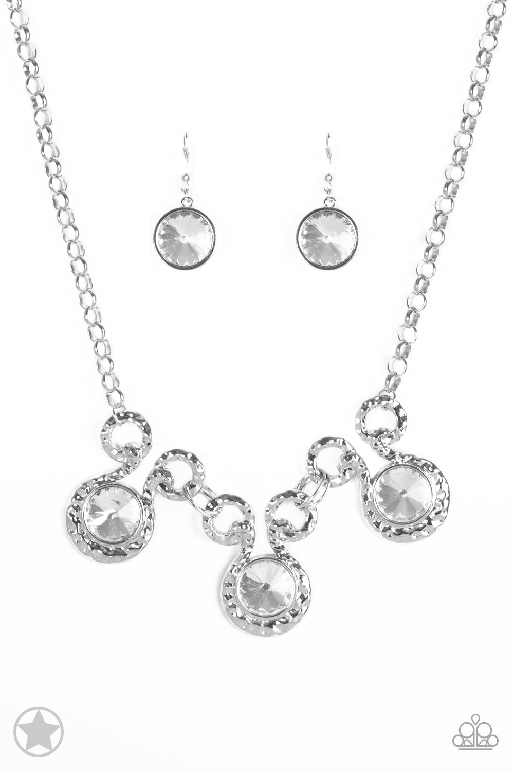Tri Silver Necklace Set