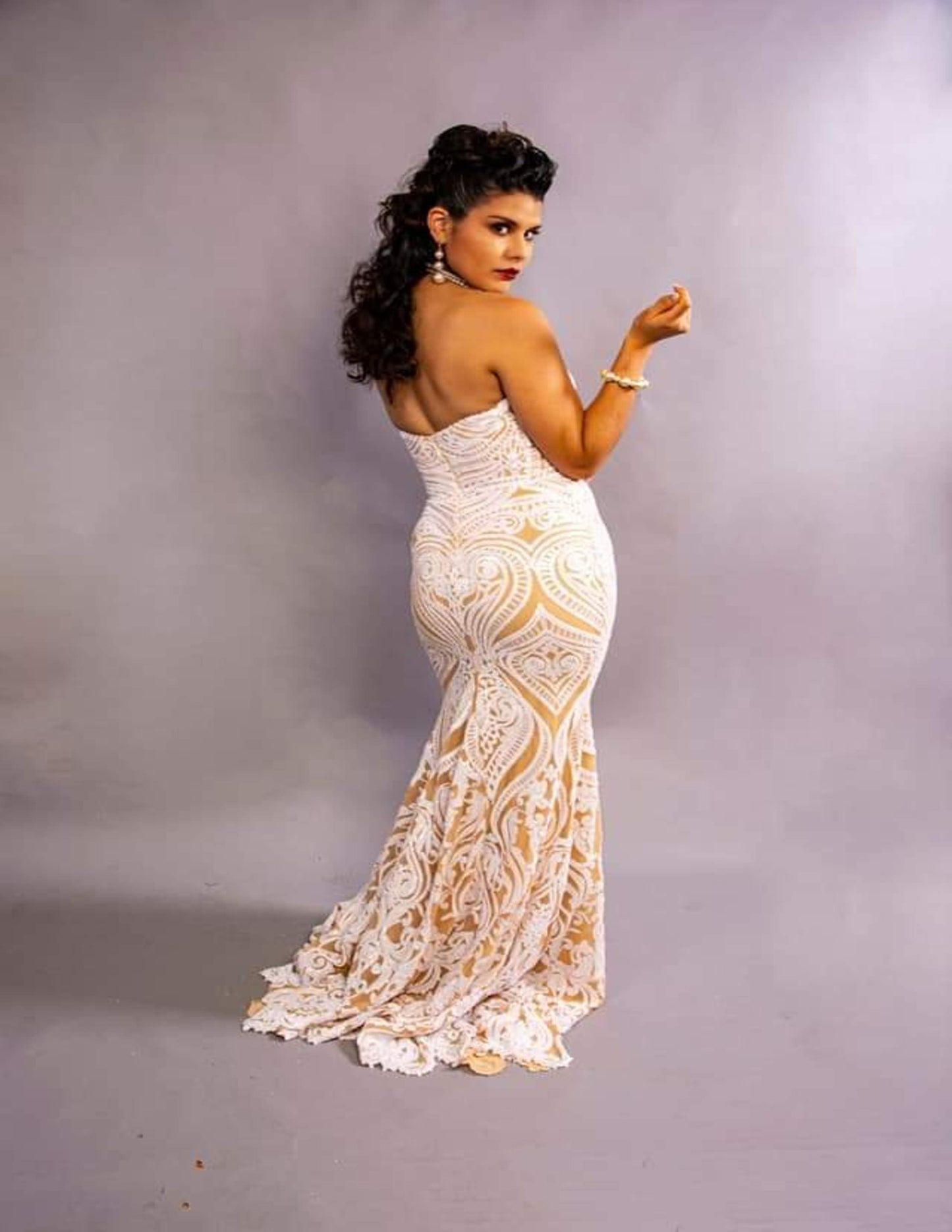 Cindy Sequin Mermaid Dress