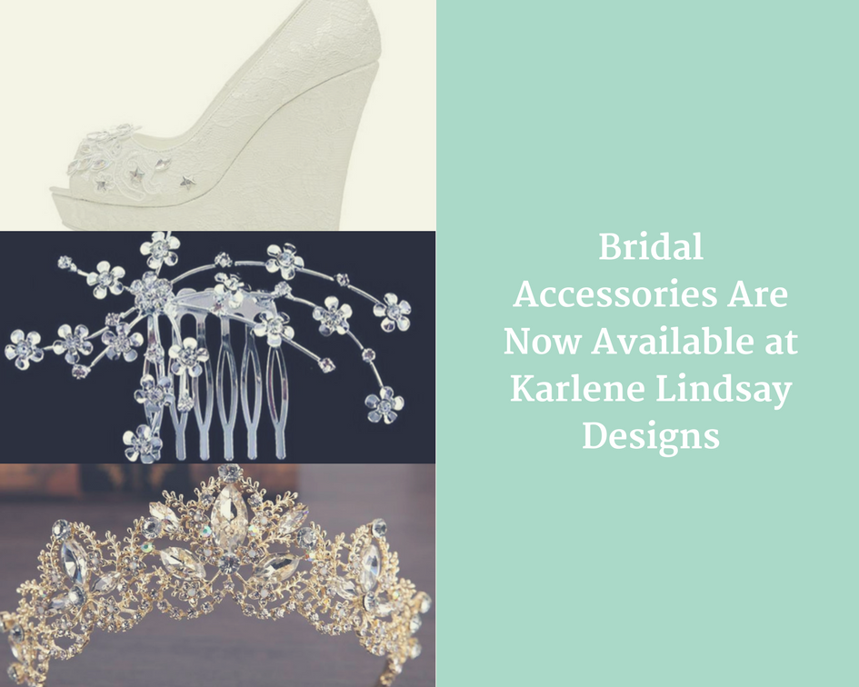 Bridal Accessories Are Now Available at Karlene Lindsay Designs
