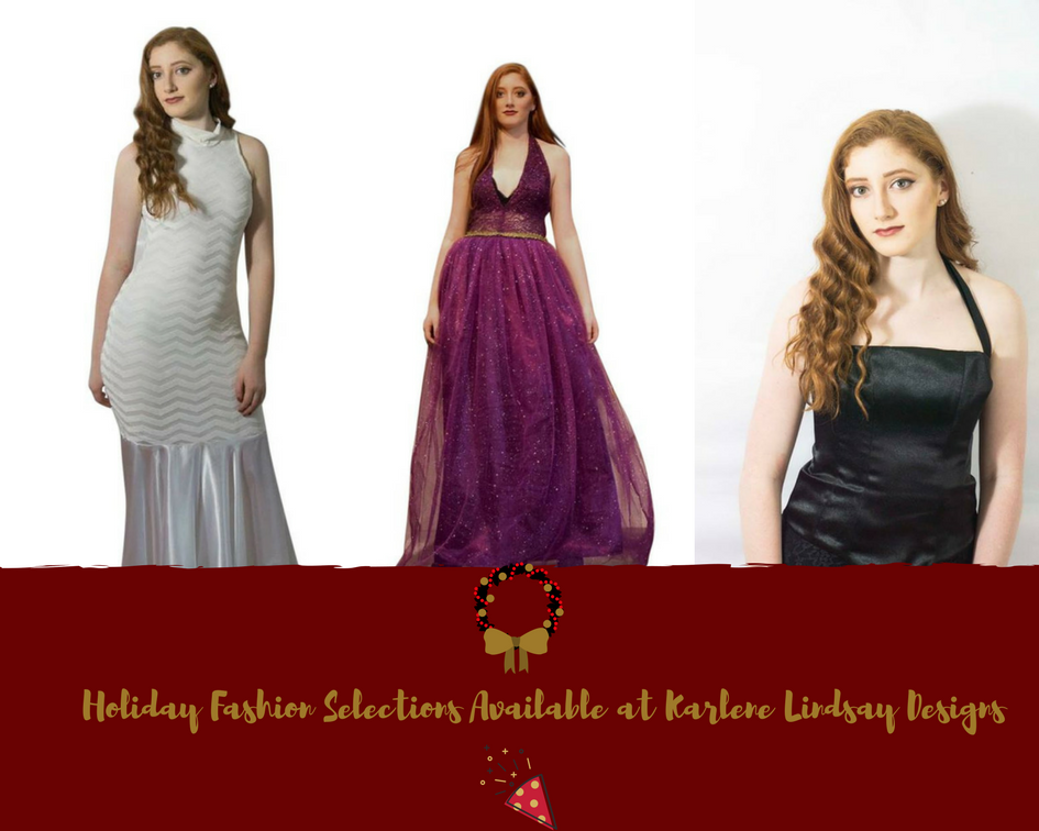 Holiday Fashion Selections Available at Karlene Lindsay Designs