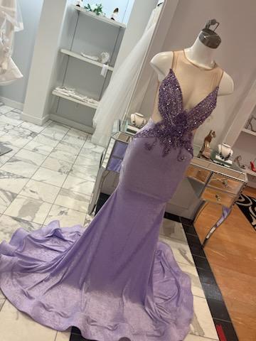 Lila Butterfly Gown