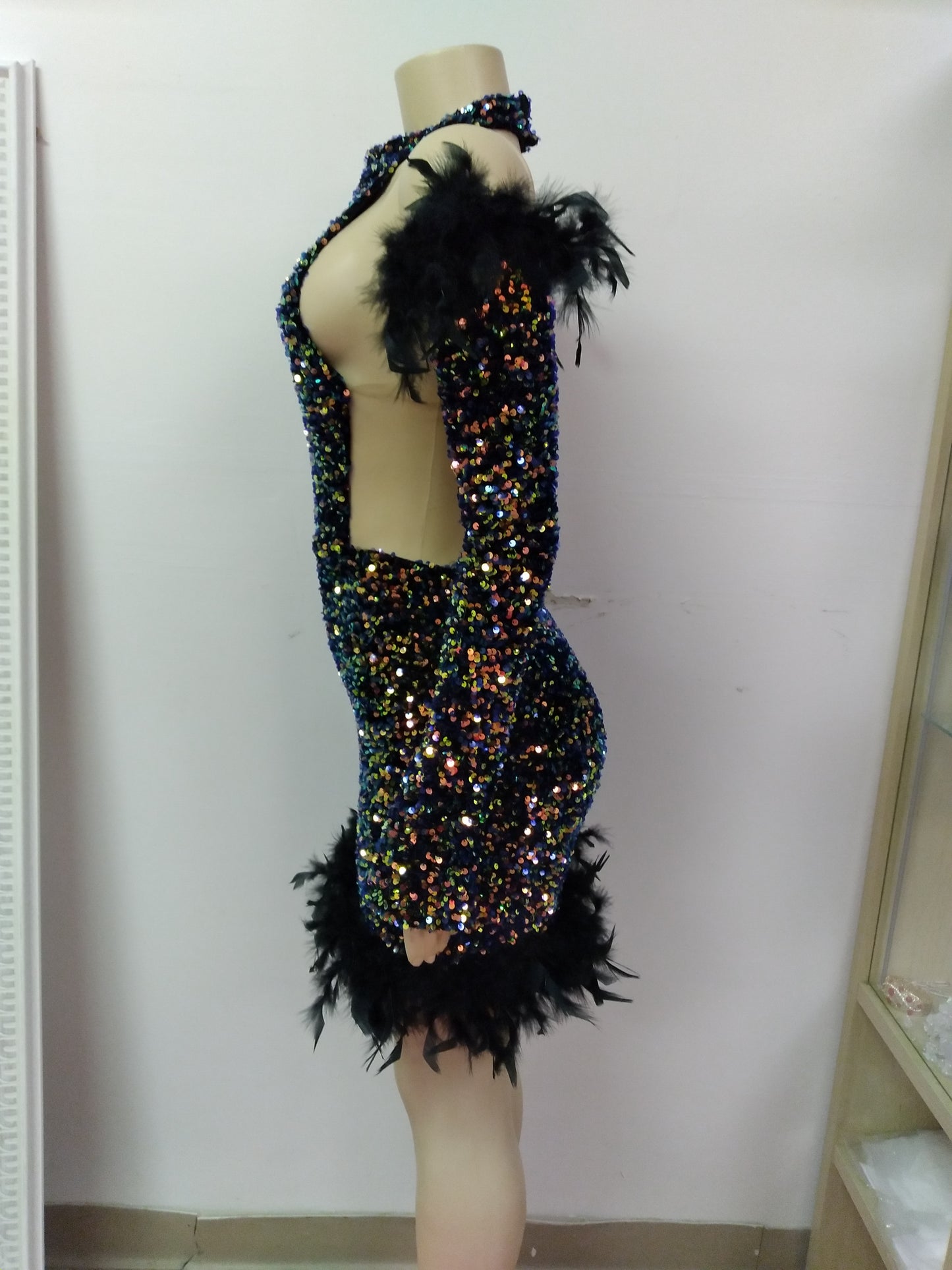 Nicki Sequin Dress