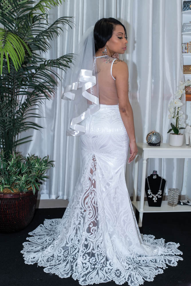 Venessa Sequin Wedding Dress